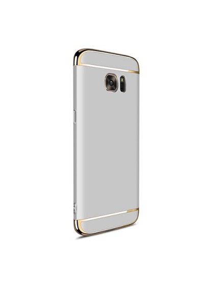 FitCase Samsung Note 5 (N920) Golden Frame Arka Kapak Gri