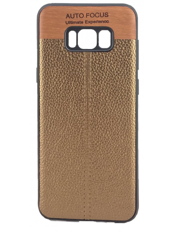 FitCase Samsung S8 Plus (G955) Auto Focus Silikon Arka Kapak Kahverengi…