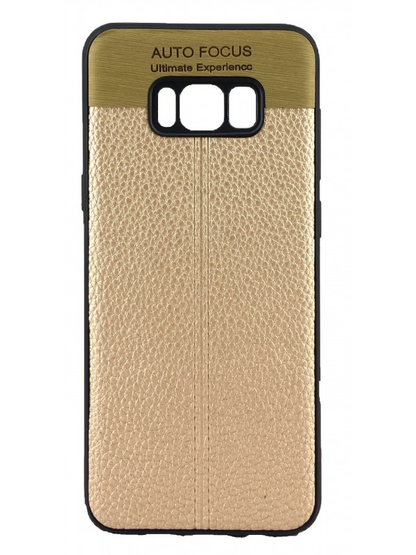 FitCase Samsung S8 (S950) Auto Focus Silikon Arka Kapak Gold…
