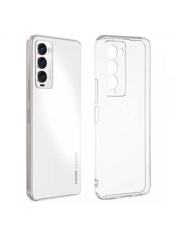 Tecno Camon 18 / 18P Kılıf Kamera Korumalı Silikon Şeffaf Arka Kapak…