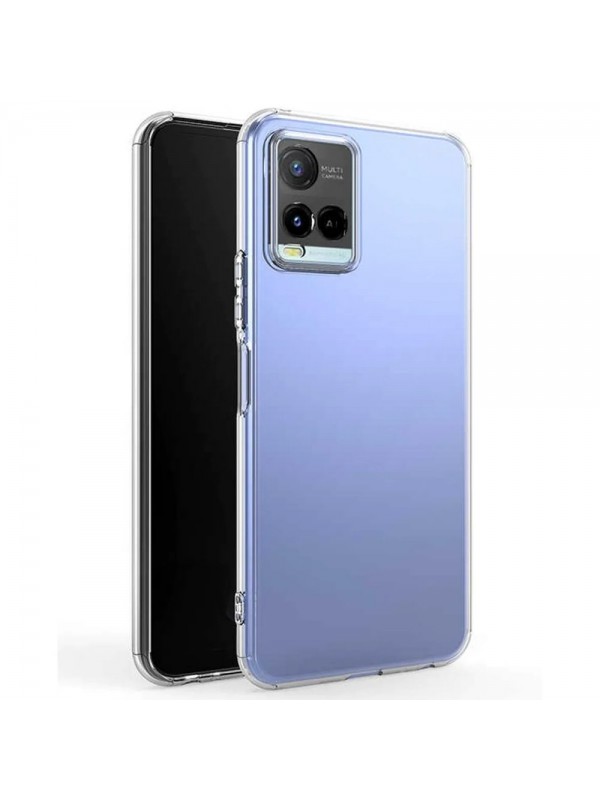 Vivo Y21s Kılıf Kamera Korumalı Silikon Şeffaf Arka Kapak…