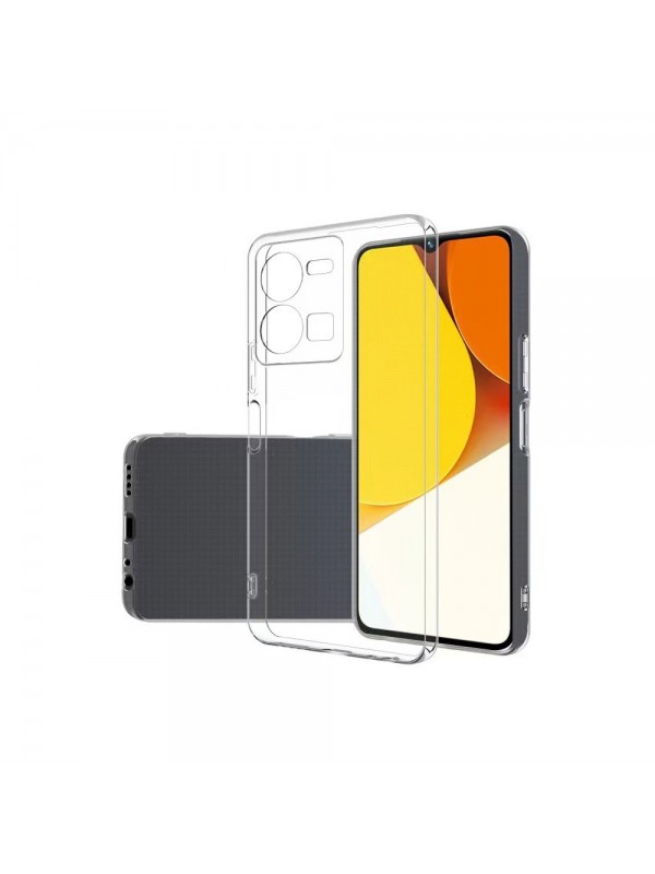 Vivo Y22s / Vivo Y35 Kılıf Kamera Korumalı Silikon Şeffaf Arka Kapak…