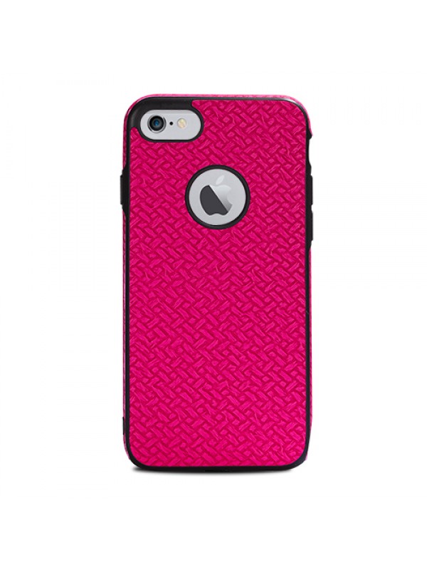 FitCase Wicker Style iPhone 7-8 Silikon Arka Kapak Pembe…