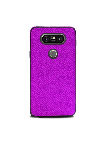 FitCase Wicker Style Lg G5 Silikon Arka Kapak Pembe