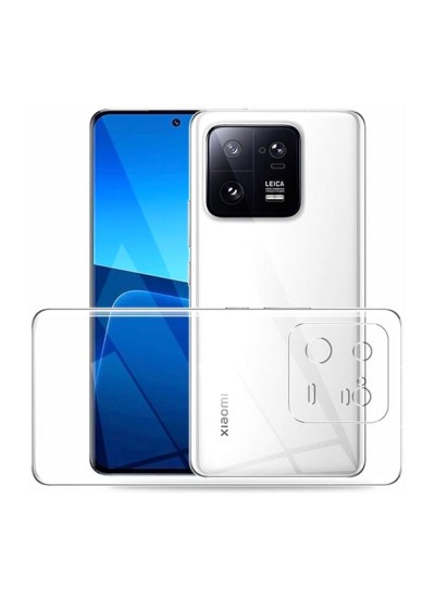 Xiaomi 13 Pro Kılıf Kamera Korumalı Silikon Şeffaf Arka Kapak