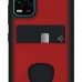 FitCase Xiaomi Mi 10 Lite Kılıf Proda Deri Tek Kartlık Cepli Kapak