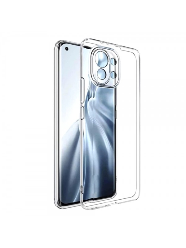 Xiaomi Mi 11 Kılıf Kamera Korumalı Silikon Şeffaf Arka Kapak…