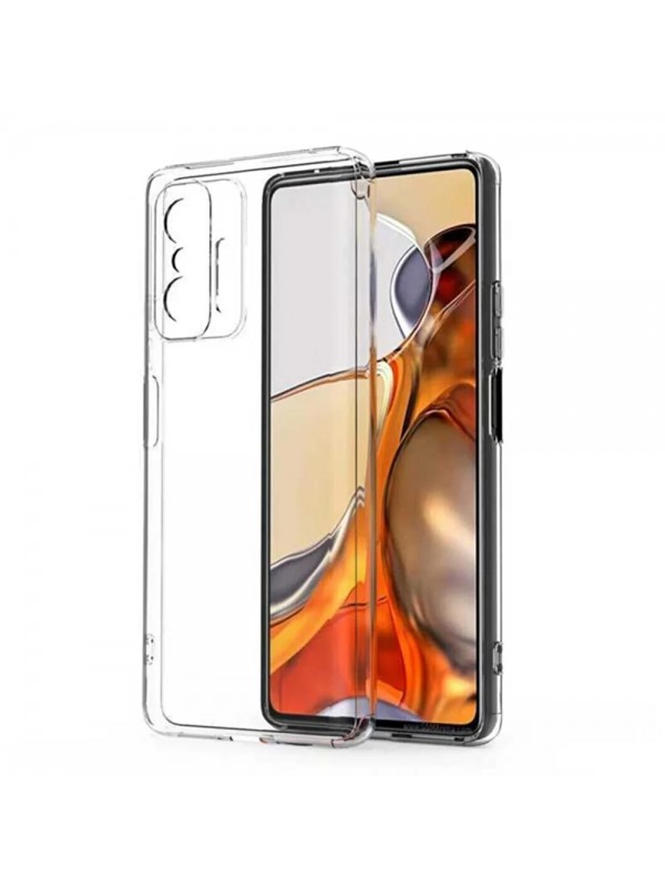 Xiaomi Mi 11T / Mi 11T Pro Kılıf Kamera Korumalı Silikon Şeffaf Arka K…