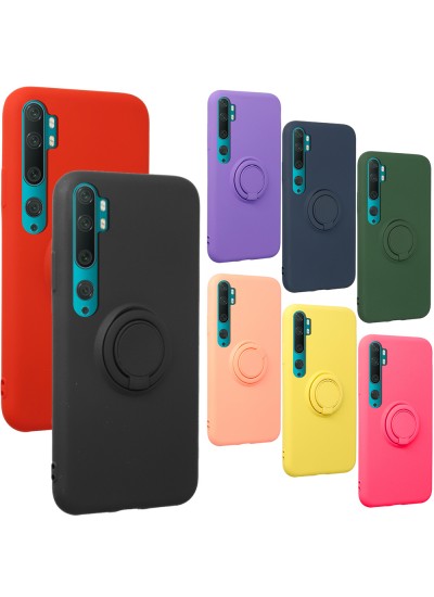 FitCase Xiaomi Mi Note 10 Pro Kılıf Viktor Ring Arka Kapak