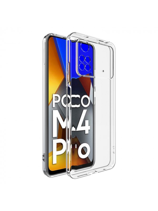 Xiaomi Poco M4 Pro 4G Kılıf Kamera Korumalı Silikon Şeffaf Arka Kapak…