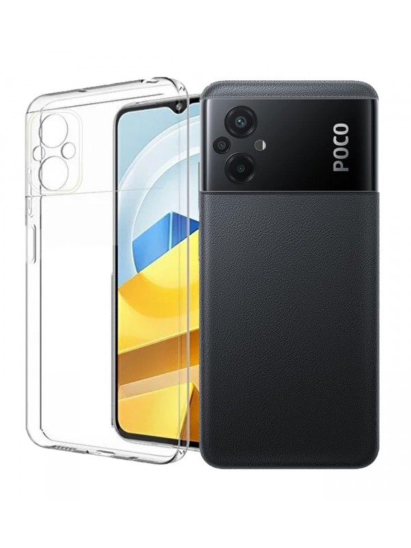 Xiaomi Poco M5 Kılıf Kamera Korumalı Silikon Şeffaf Arka Kapak…
