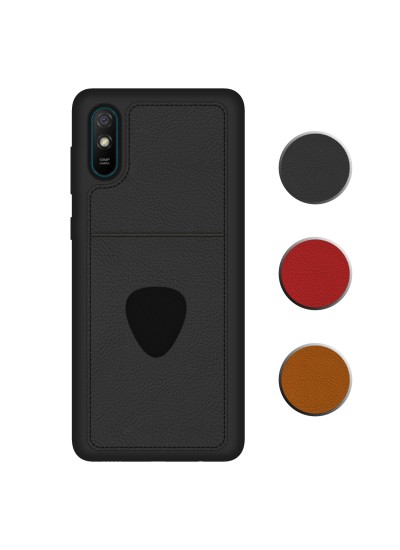 FitCase Xiaomi Redmi 9A Kılıf Proda Deri Tek Kartlık Cepli Kapak