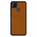 FitCase Xiaomi Redmi 9C Kılıf Proda Deri Çift Kartlık Cepli Kapak