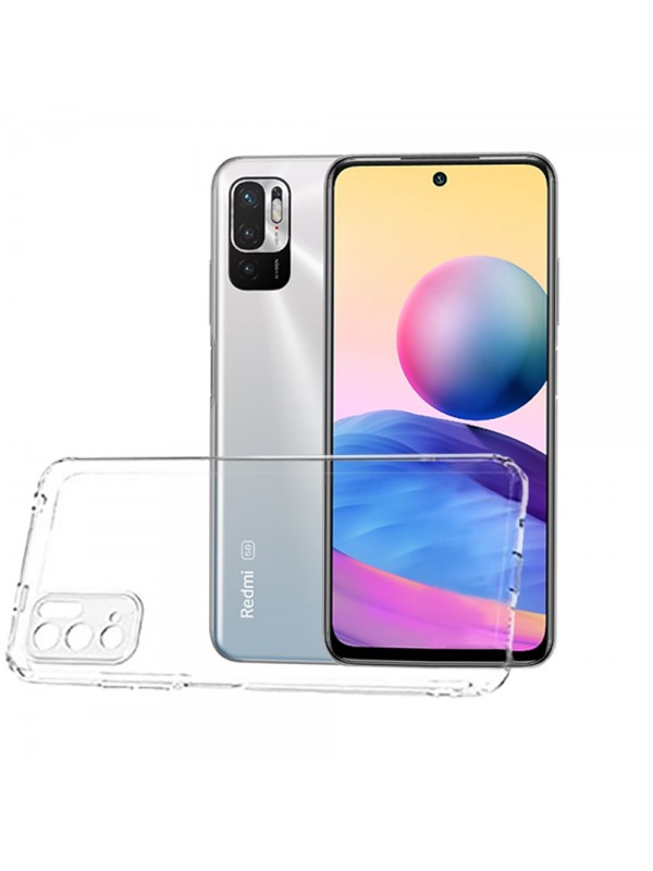 Xiaomi Redmi Note 10 5G Kılıf Kamera Korumalı Silikon Şeffaf Arka Kapa…