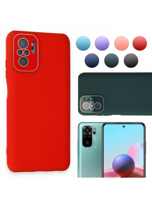 FitCase Xiaomi Redmi Note 10 / Note 10s Glass Kamera Korumalı Lansman Sil…