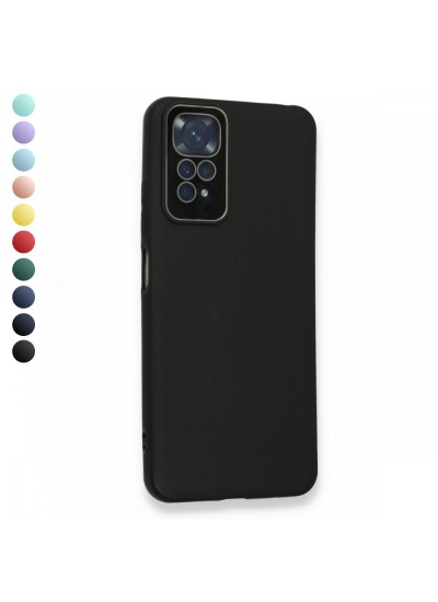 FitCase Xiaomi Redmi Note 11 / 11s Glass Kamera Korumalı Lansman Silikon Kapak