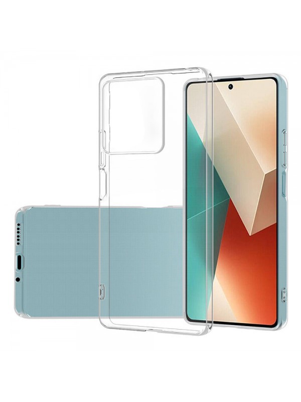 Xiaomi Redmi Note 13 Pro 5G Kılıf Kamera Korumalı Silikon Şeffaf Arka …