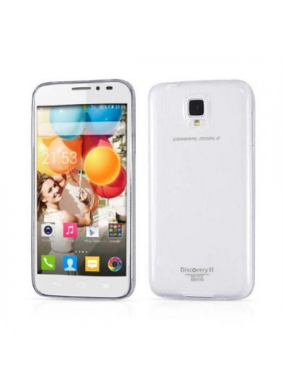 General Mobile Discovery 2 Kılıf Soft Silikon Şeffaf Arka Kapak