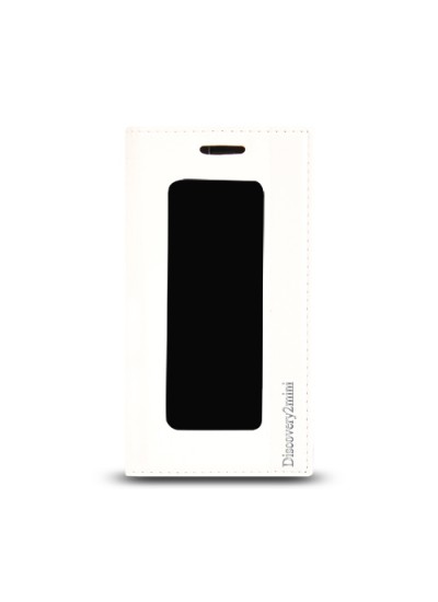 General Mobile Discovery 2 Mini Gizli Mıknatıslı Pencereli Magnum Kılıf Beyaz