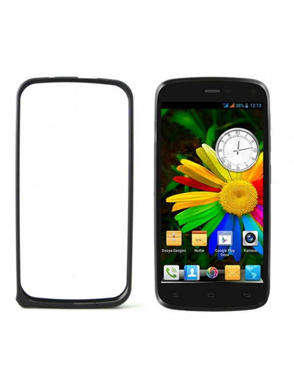 General Mobile Discovery E3 Bumper Çerçeve Kılıf Siyah…