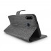 General Mobile GM 20 Pro Kılıf FitCase Fabric Kapaklı Cüzdanlı