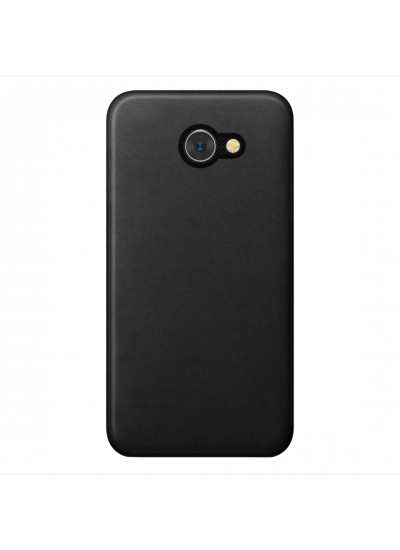 General Mobile GM 6 360 Derece Slim Premium Deri Görünümlü Silikon Kılıf Siyah