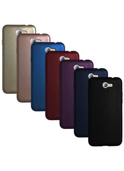 General Mobile GM 6 Kılıf FitCase PremiumS Silikon Arka Kapak