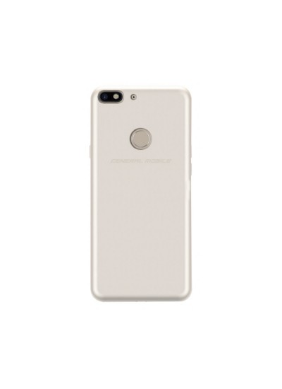 General Mobile GM 8 GO Kılıf Soft Silikon Şeffaf Arka Kapak