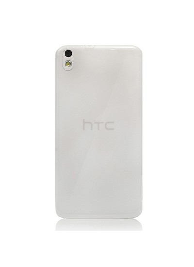 HTC Desire 816 Kılıf Soft Silikon Şeffaf Arka Kapak