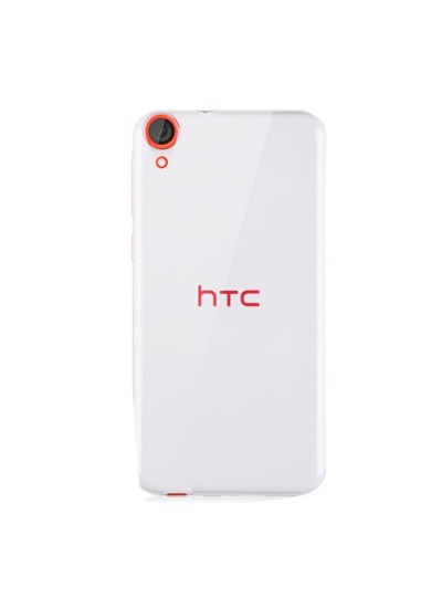 HTC Desire 820 Kılıf Soft Silikon Şeffaf Arka Kapak