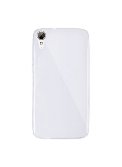 HTC Desire 828 Kılıf Soft Silikon Şeffaf Arka Kapak