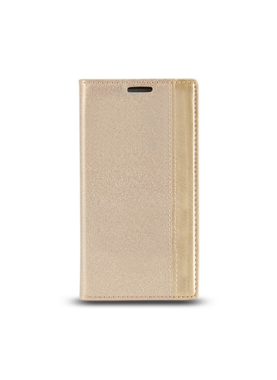 HTC One E8 Gizli Mıknatıslı Magnum Kılıf Gold
