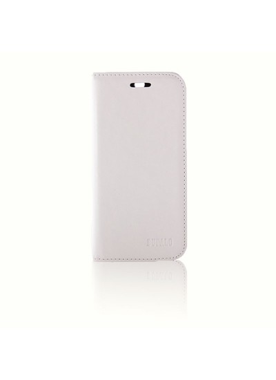 HTC One M8 BUFALO Gizli Mıknatıslı Cüzdanlı ve Kılıf Beyaz