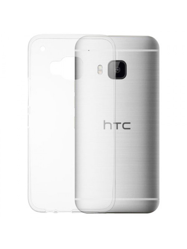 HTC One M9 Color Curve Silikon Arka Kapak / Kılıf Şeffaf…