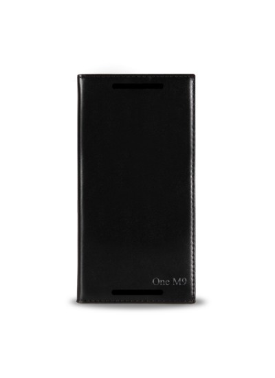 HTC One M9 Gizli Mıknatıslı Premium Magnum Kılıf Siyah