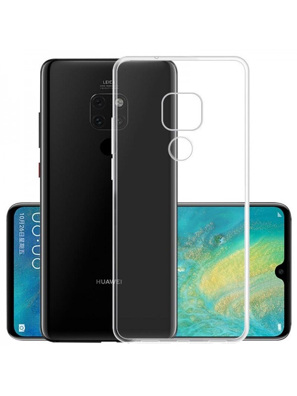 Huawei Mate 20 Kılıf Soft Silikon Şeffaf Arka Kapak…