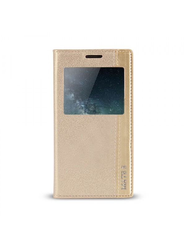 Huawei Mate S Gizli Mıknatıslı Pencereli Magnum Kılıf Gold…