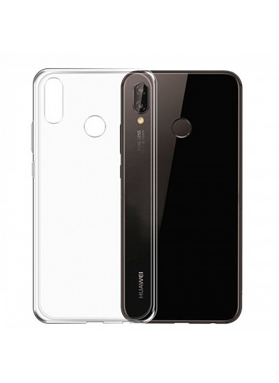 Huawei P20 Kılıf Soft Silikon Şeffaf Arka Kapak