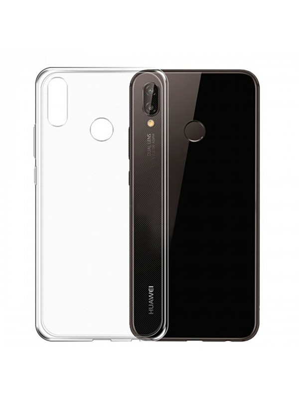 Huawei P20 Kılıf Soft Silikon Şeffaf Arka Kapak