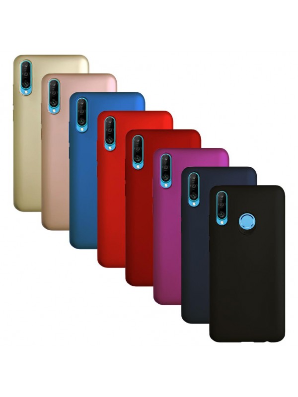 Huawei P30 Lite Kılıf FitCase PremiumS Silikon Arka Kapak