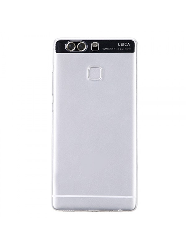 Huawei P9 Kılıf Soft Silikon Şeffaf Arka Kapak
