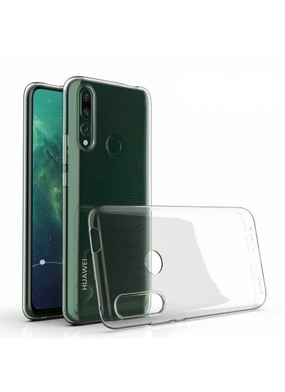 Huawei Y9 Prime 2019 Kılıf Soft Silikon Şeffaf Arka Kapak