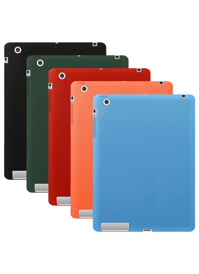 iPad 2/3/4 9.7" Kılıf FitCase Evo Silikon Arka Kapak