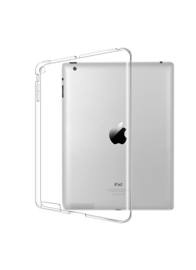 iPad 2 / iPad 3 / iPad 4 Kılıf Şeffaf Silikon Arka Kapak