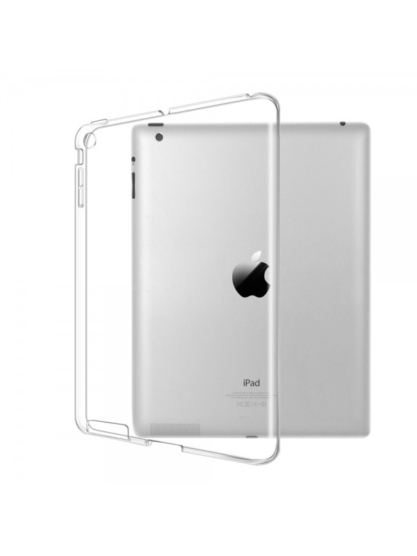 iPad 2 / iPad 3 / iPad 4 Kılıf Şeffaf Silikon Arka Kapak…