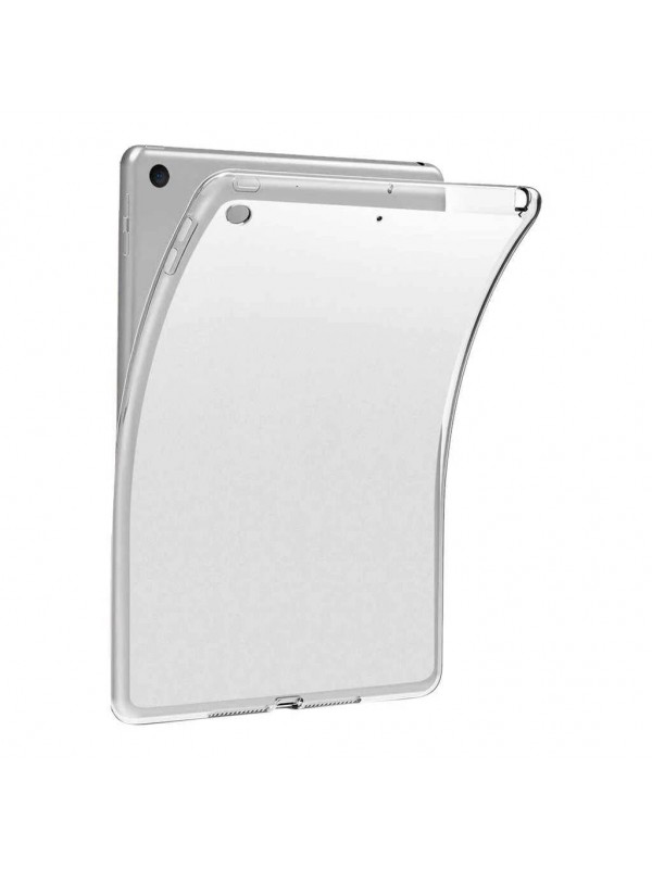 iPad 7 10.2" Kılıf Şeffaf Silikon Arka Kapak…
