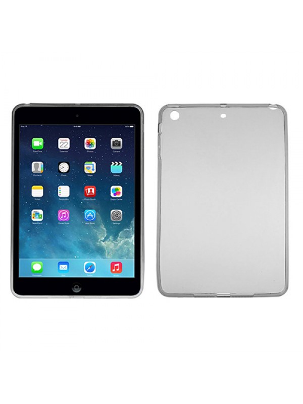 iPad Mini / Mini 2 / Mini 3 Kılıf Şeffaf/Siyah Silikon Arka Kapak…