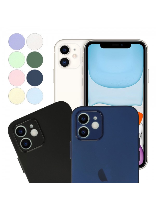 iPhone 11 Kılıf Kamera Korumalı Mat Ultra İnce Kapak…