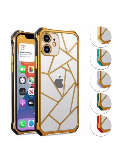 iPhone 11 Kılıf Lazer Prizma Kamera Korumalı Kapak