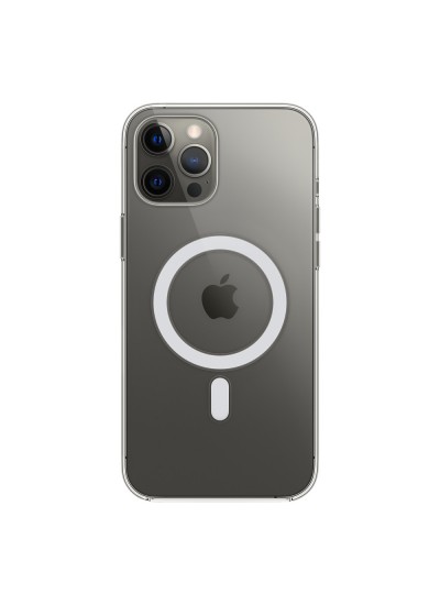 iPhone 11 Pro Kılıf Magsafe Özellikli Şeffaf Silikon Kapak